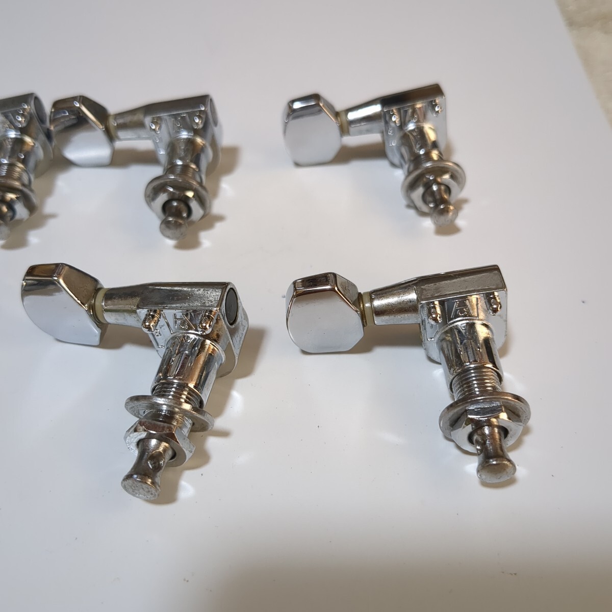 Ibanez アイバニーズ 6連 ロトマチック ペグ クローム_画像6