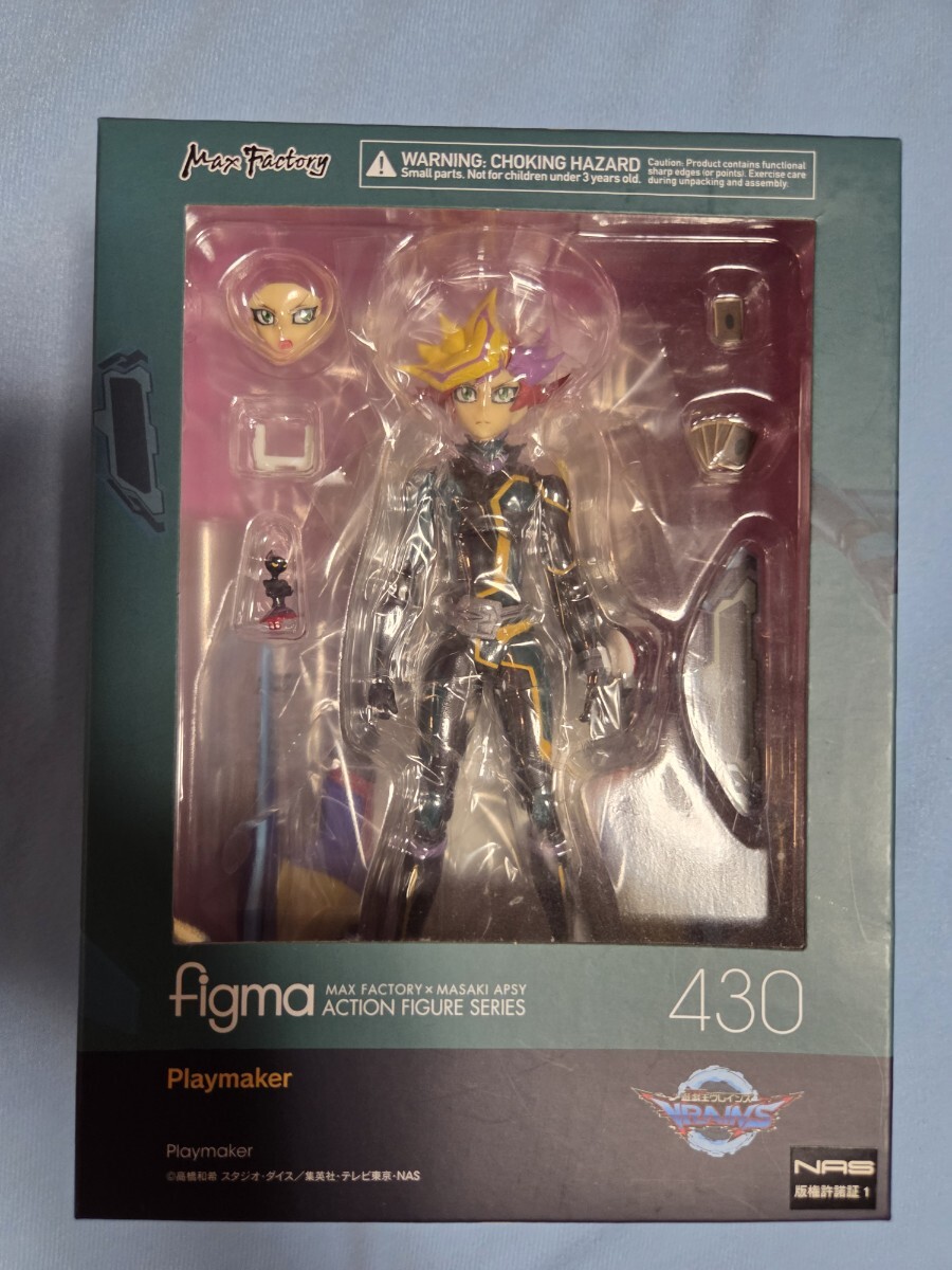 【希少・未開封品】figma 430 Playmaker 遊戯王ヴレインズ 希少】【新品未開封品】figma 430 Playmaker 遊戯王 ヴレインズ