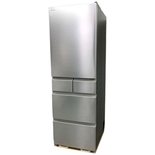 取付無料！日立まるごとチルド おしゃれゴールドインテリア5ドア冷蔵庫！洗濯機 取付無料！日立まるごとチルド高性能おしゃれゴールドインテリア