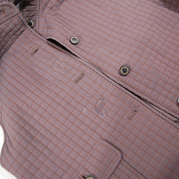 クリスチャンディオールスポーツChristian Dior SPORTS■スタンドカラー ベスト ボタン留め 中綿入り■M■ブラウン ※NK5704349