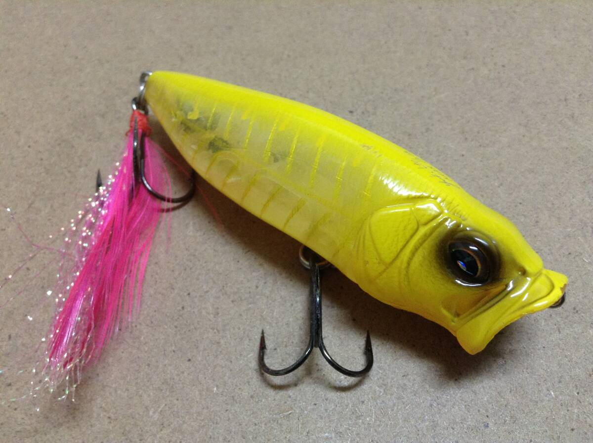 MEGABASS メガバス Yuki Ito POP MAX ポップマックス 1/2oz ド派手イエローボーンカラー_画像2