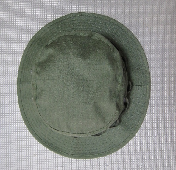 ＬＬ陸上自衛隊ＯＤブッシュハット（ＶＣリップストップ、難燃）_画像3