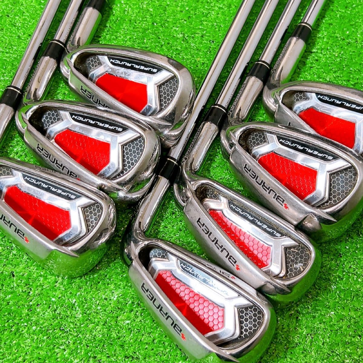 テーラーメイド BURNER スーパーラウンチ アイアン7本セット 右 S