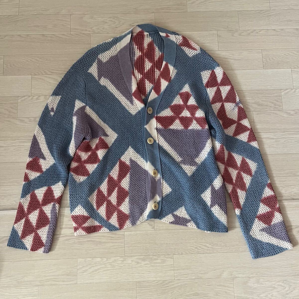 【美品】コッキ KHOKI Washi knit cardigan サイズ1 美品】コッキ KHOKI Washi knit cardigan サイズ1 デザイナーズ