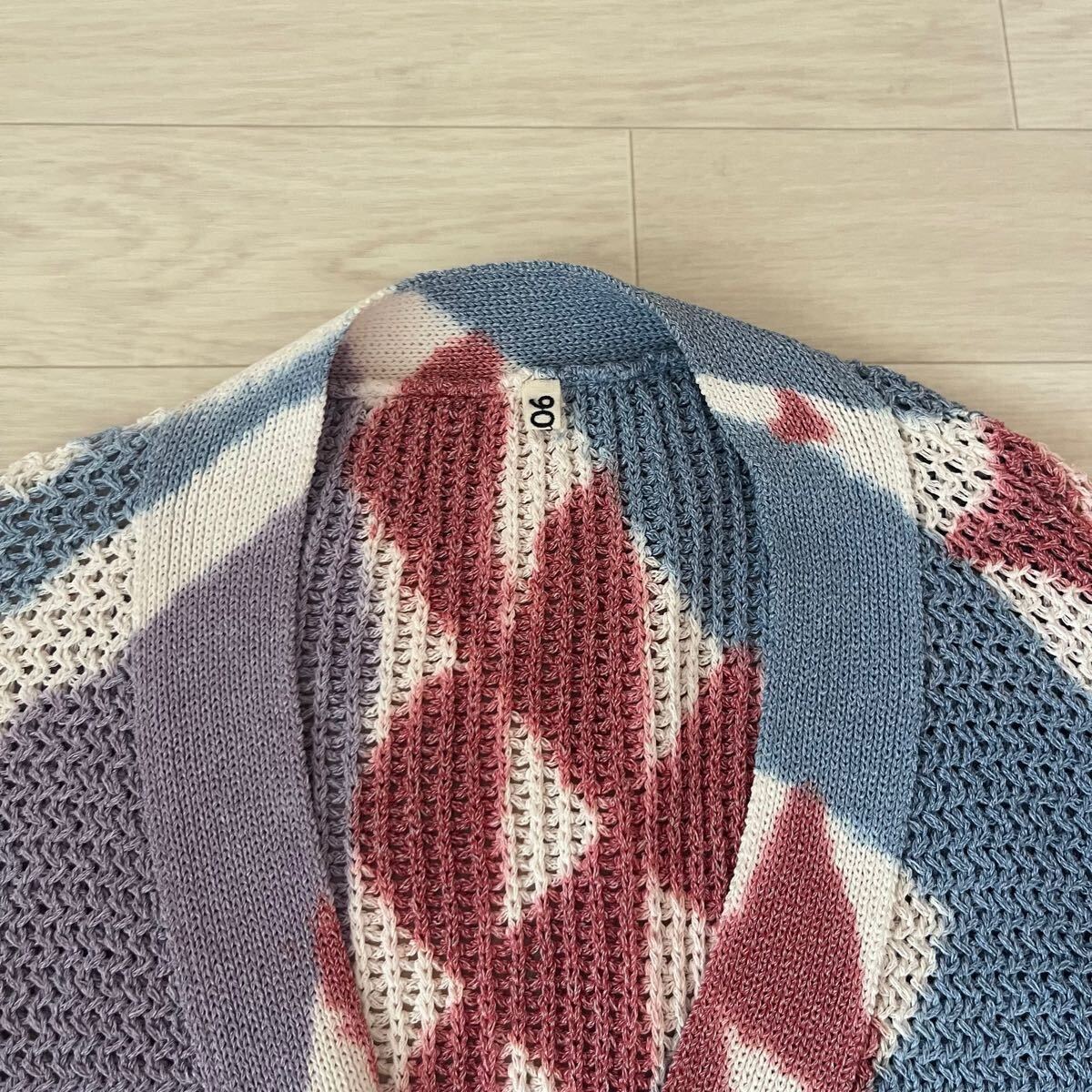 【美品】コッキ KHOKI Washi knit cardigan サイズ1 美品】コッキ KHOKI Washi knit cardigan サイズ1 デザイナーズ