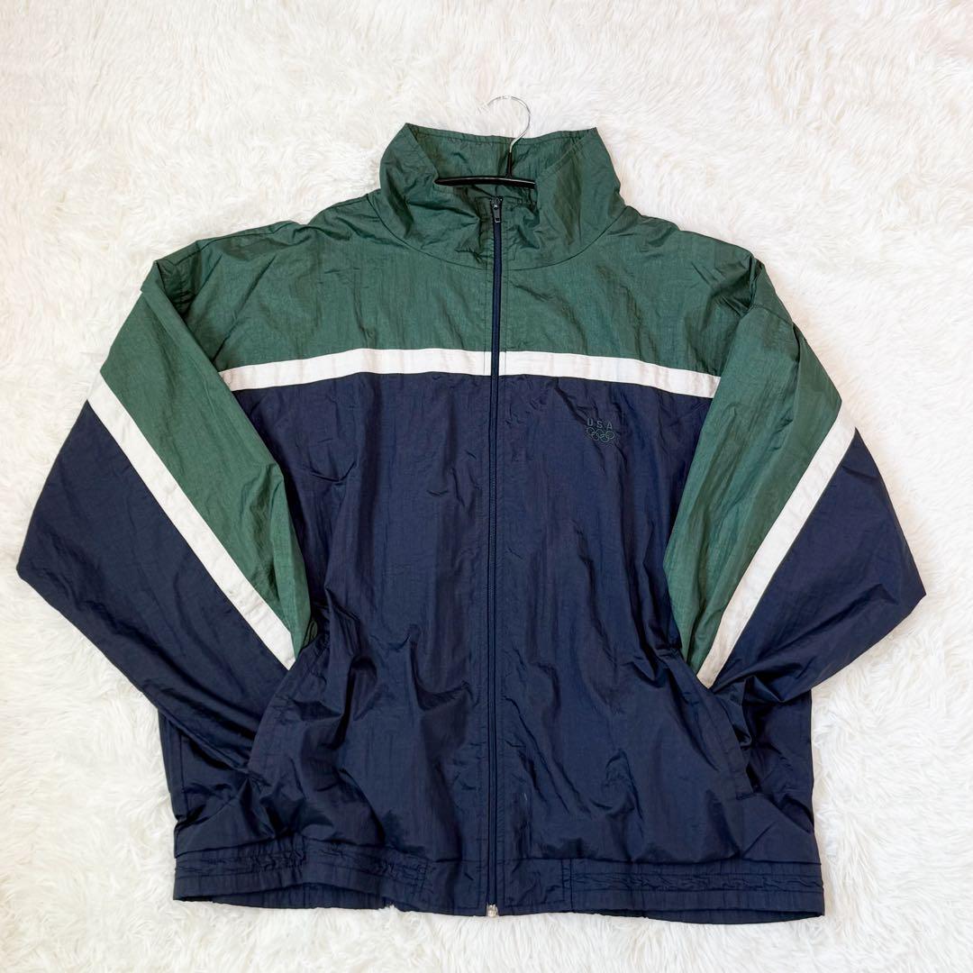 【希少】USA オリンピック公式 ジャケット XL JCPenney ジャンパー ブルゾン ヴィンテージ_画像1