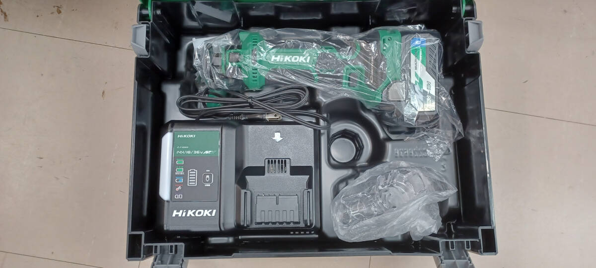 [ не использовался товар ]HiKOKI( высокий ko-ki) M18DYA(XPS) полный комплект (Bluetooth батарея, зарядное устройство, система с футляром ) электроинструмент /ITNJ5S11BOFW