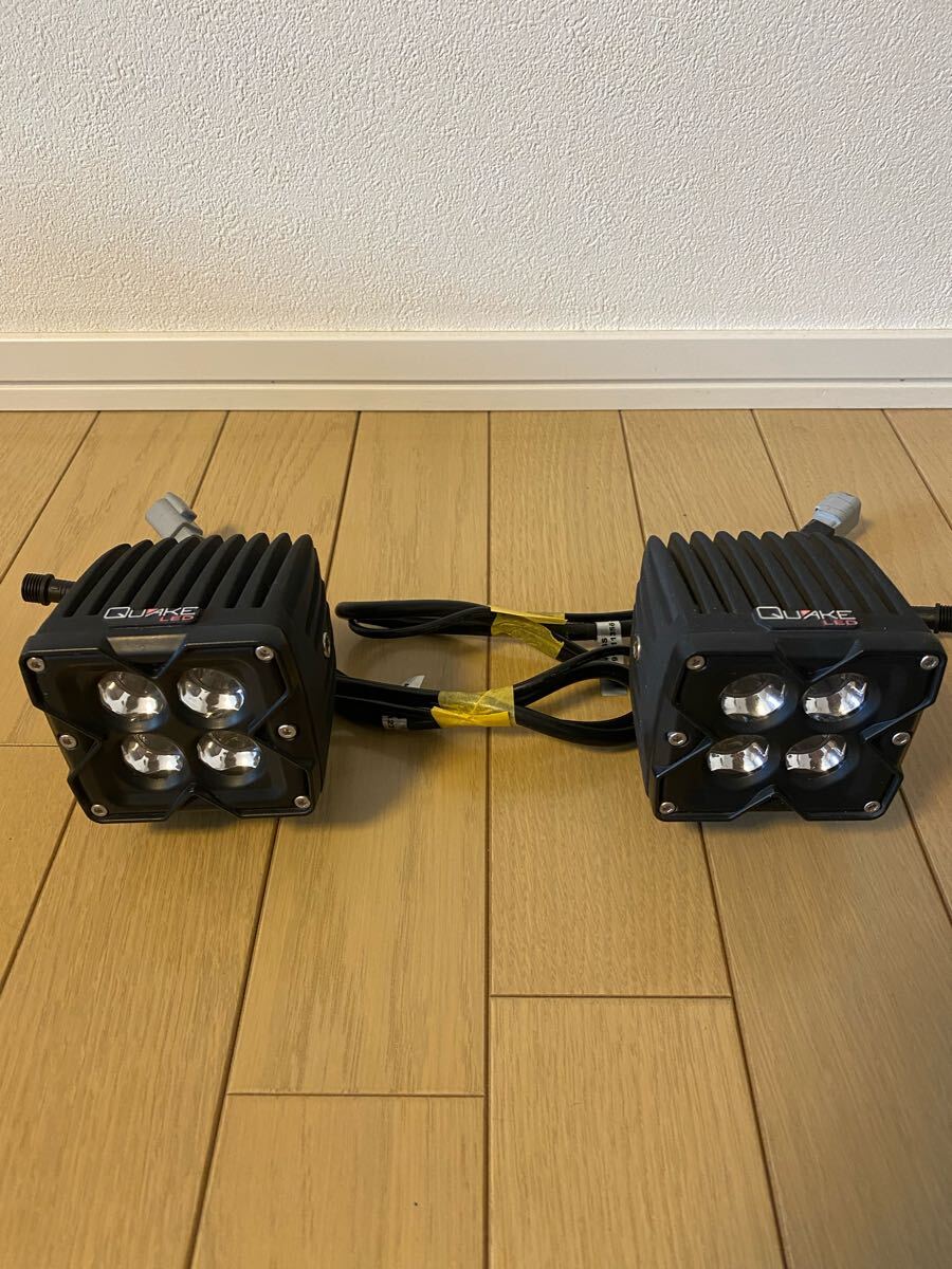 QUAKE LED 3インチ RGB 作業灯 ホワイト 20W スポット_画像2