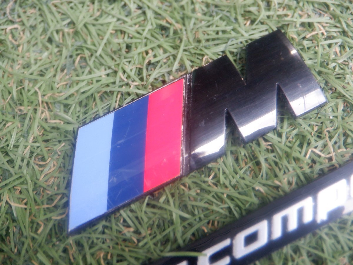 BMW純正 M Mスポーツ エンブレム ロゴ ブラック m-25-8-313