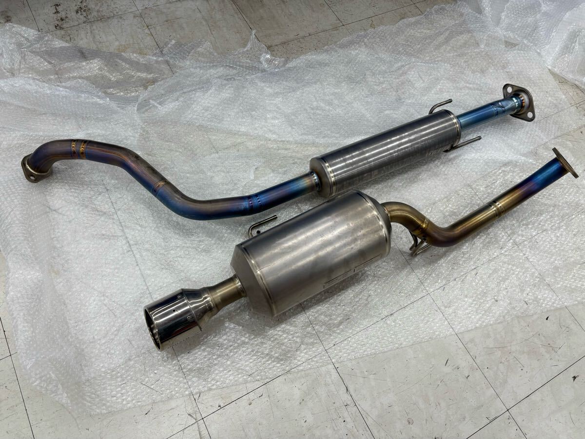 Ｅ１２ノート ニスモ スポーツチタンマフラー 程度◎ ♪ NOTE ノート nismo ニスモ チタン チタンマフラー エキNO427_画像5