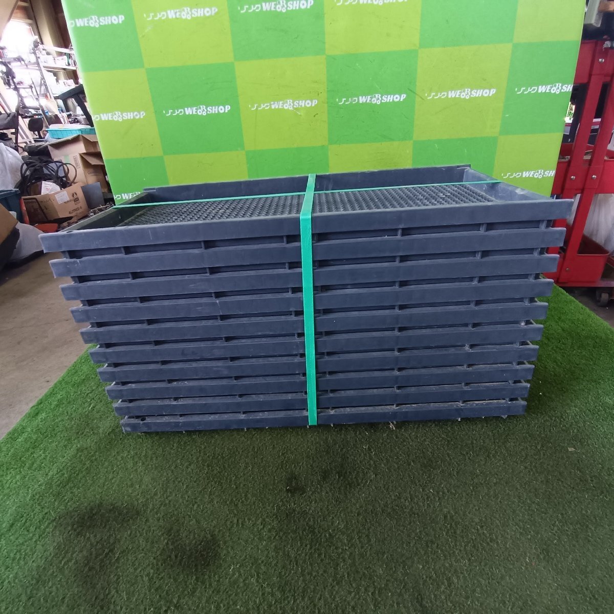 巖手 前沢★未使用品★ 2 水稲用 育苗箱 10枚セット プラスチック制 苗箱 育苗トレー 苗床 田植え 未清掃 中古 東北