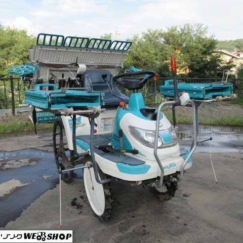 長(zhǎng)野 ※納品代別※ クボタ 4條植え 田植え機(jī) SPU450P-GMR 枕地ロータ 9.7馬力 現(xiàn)狀販売 こまきちゃん 植付 田植機(jī) 中古品