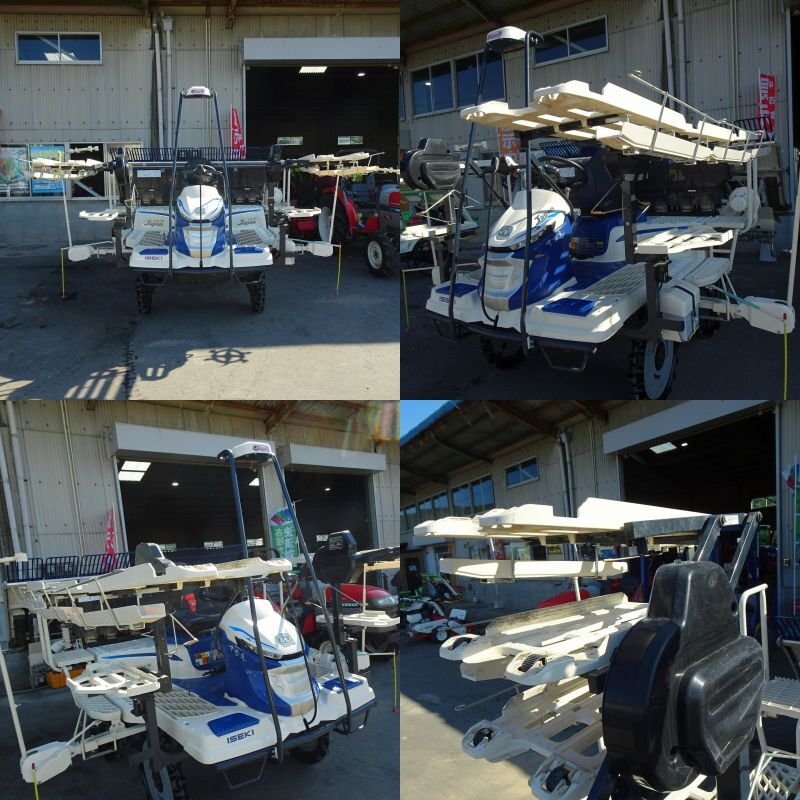 現(xiàn)行 香川 イセキ 田植機(jī) PRJ8D-ZLF さなえZロータ 8條植 406時(shí)間 24.5馬力 GPS セル ディーゼル 電動(dòng)苗レール 四國 中古