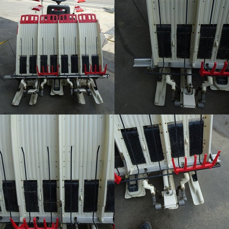 香川 ヤンマー 4條植え 田植機 Pe-1A リコイル 4馬力 ガソリン クランク式 田植え機 乗用 田んぼ 四國 中古