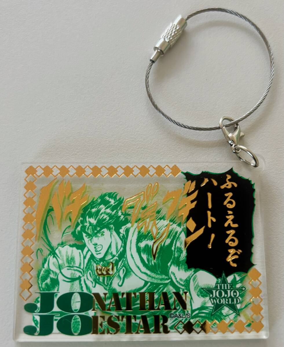 ジョジョワールド ジョジョの奇妙な冒険 ワイヤーキーホルダー 9