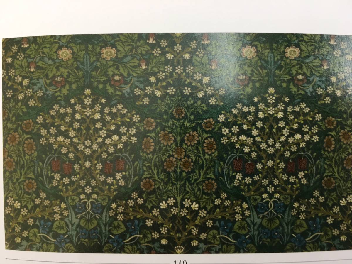 川島織物 ウイリアムモリス 生地 MM3112 ブラックソーン 140cmx50cm_画像4