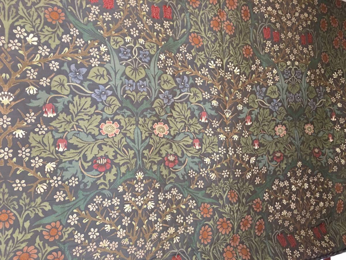 川島織物 ウイリアムモリス 生地 MM3112 ブラックソーン 140cmx50cm_画像7