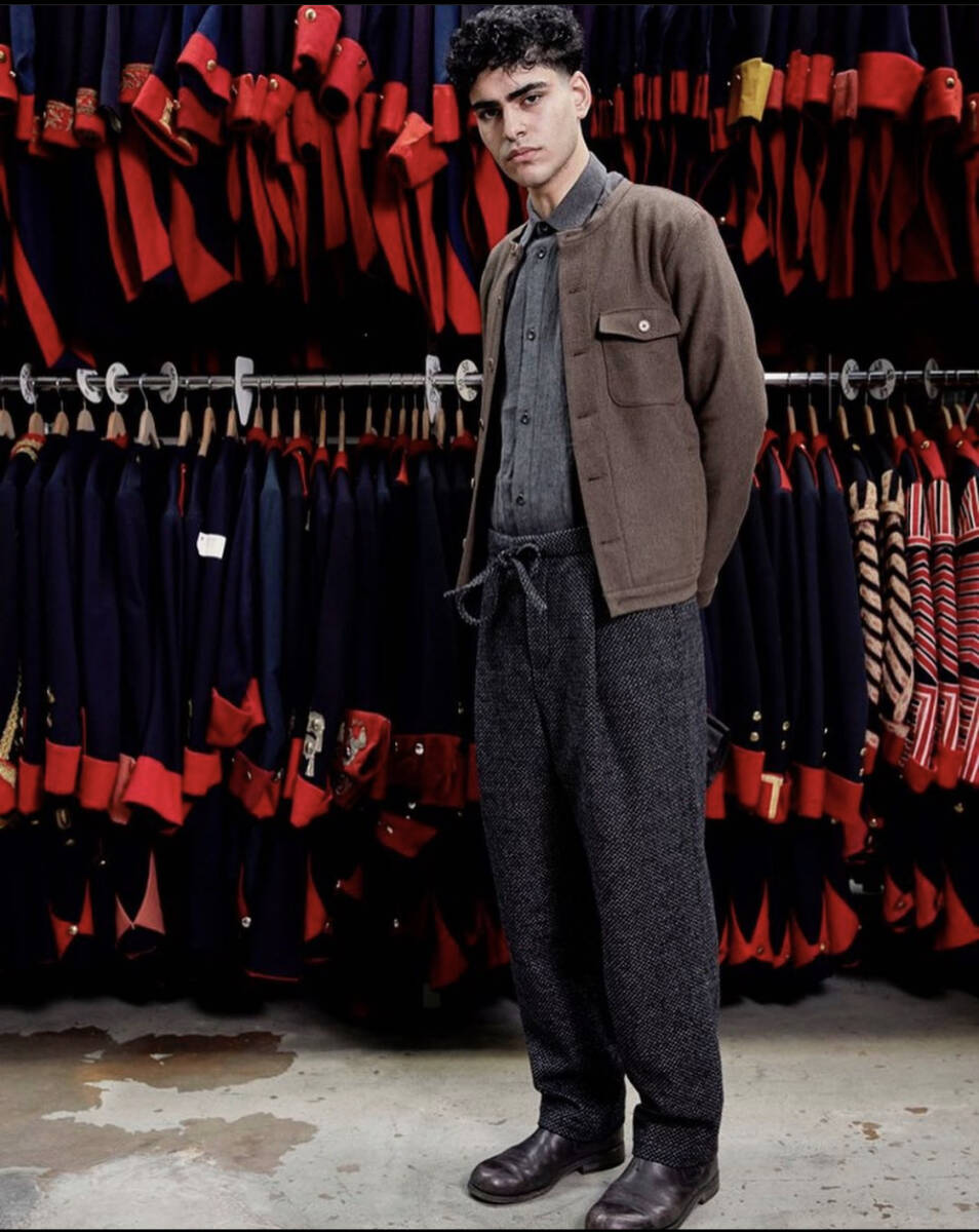 ジャケット・アウター FRANK LEDER 23AW BROWN WOOL JANKER FRANK LEDER 23AW BROWN WOOL JANKER