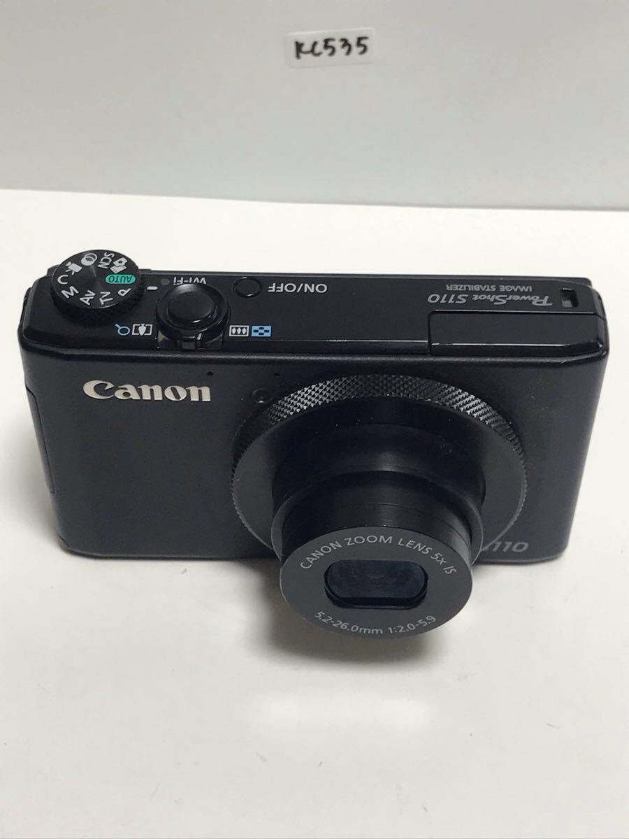 Canon キヤノン PowerShot S110 IMAGE STABILIZER コンパクトデジタルカメラ デジタルカメラ PC1819 ブラック_画像2