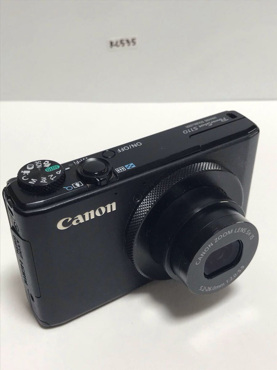 Canon キヤノン PowerShot S110 IMAGE STABILIZER コンパクトデジタルカメラ デジタルカメラ PC1819 ブラック_画像1