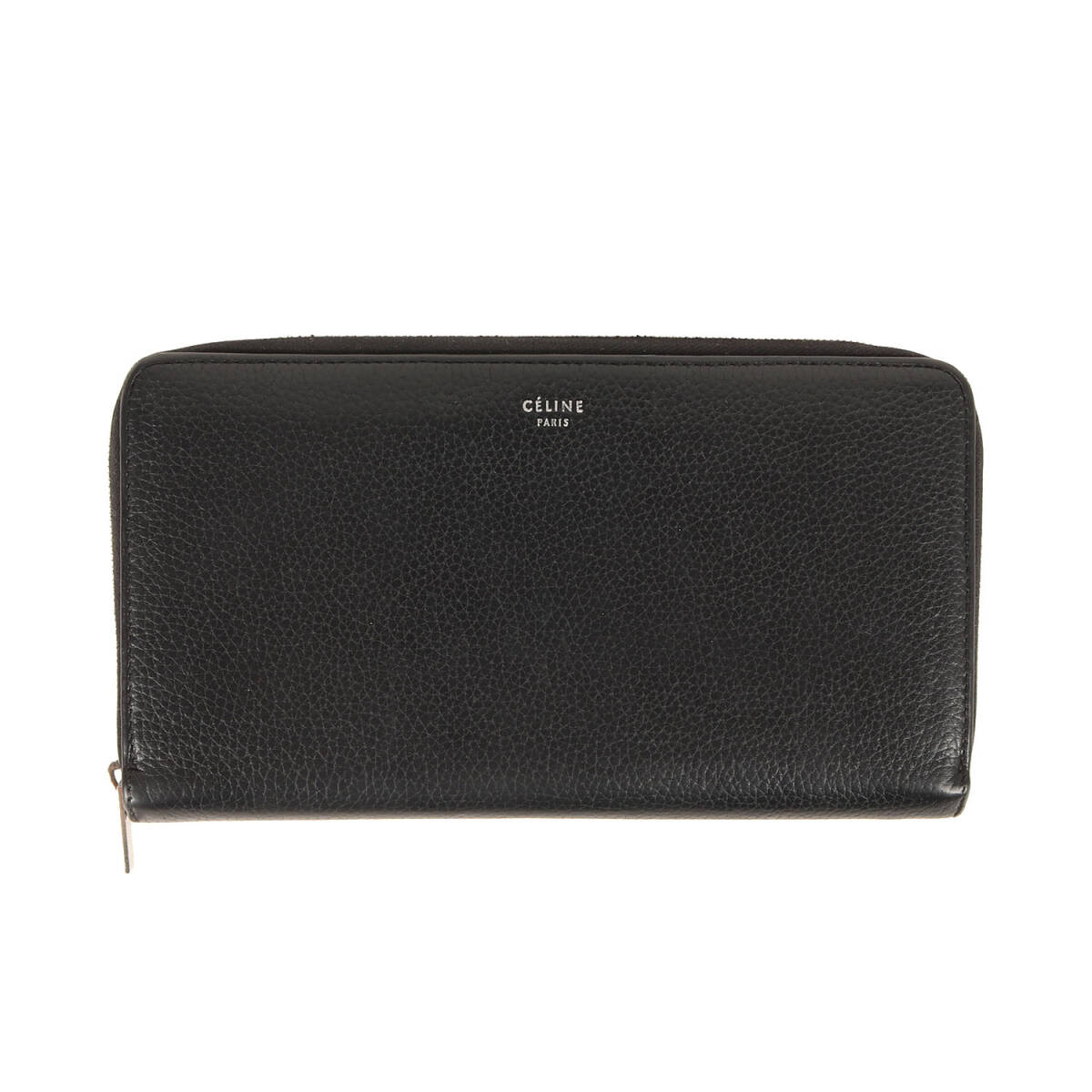 CELINE セリーヌ 財布 ブラック 黒 | ラージジップ マルチファンクション ラウンドファスナー (105003XFL) / 長財布 ロング ウォレット_画像1