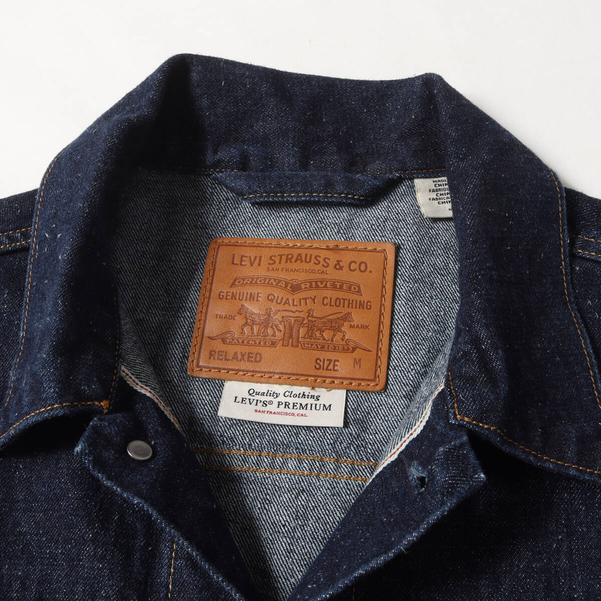 【美品】Levis リーバイス ジャケット サイズ:M | 大戦 1st デニムジャケット | RELAXED TYPE 1 TRUCKER JACKET A3174-0002 | インディゴ