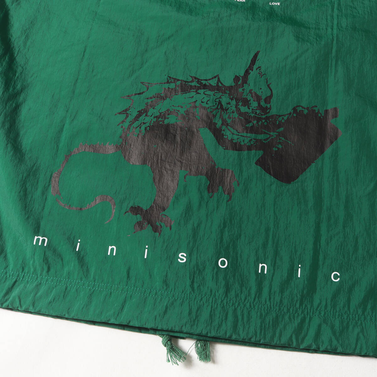 【美品】UNDERCOVER アンダーカバー ジャケット グリーン サイズ:3 | Punk Floyd フード付き コーチジャケット | ブランド ブルゾン_画像7