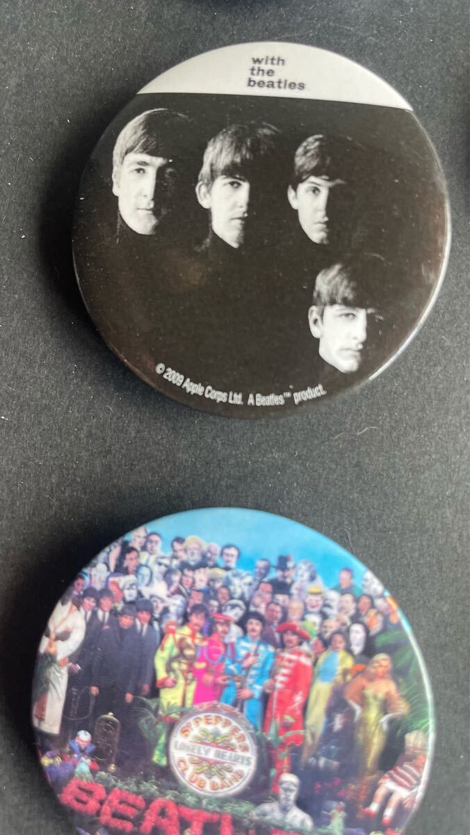 TheBeatles ビートルズ MONOボックス　ノベルティ缶バッジセット　中古_画像3