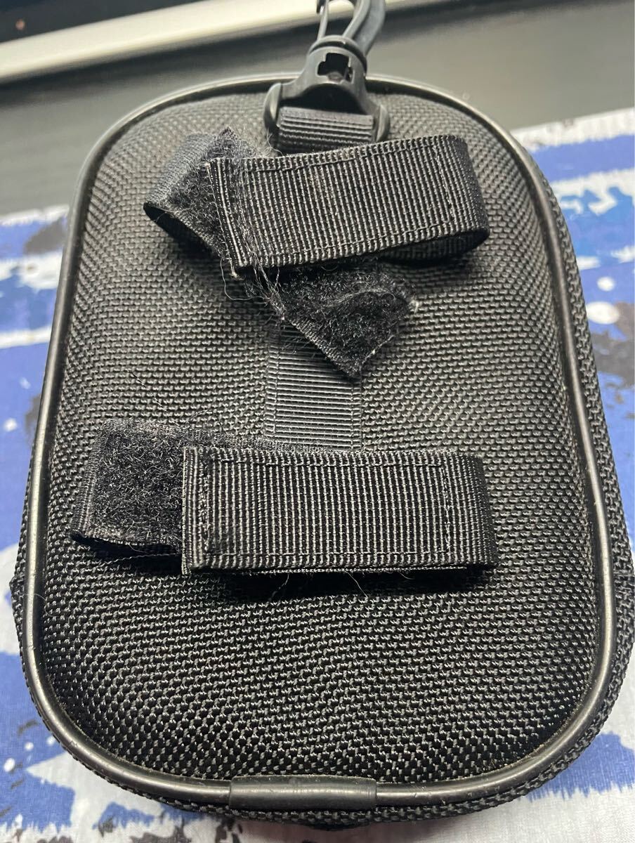 LITTLE OCEAN/リトルオーシャン　リトルオーシャン LOポーチ OA-11 ゲームベスト用 大型ポーチ リトルプレゼンツ 黒 中古_画像2