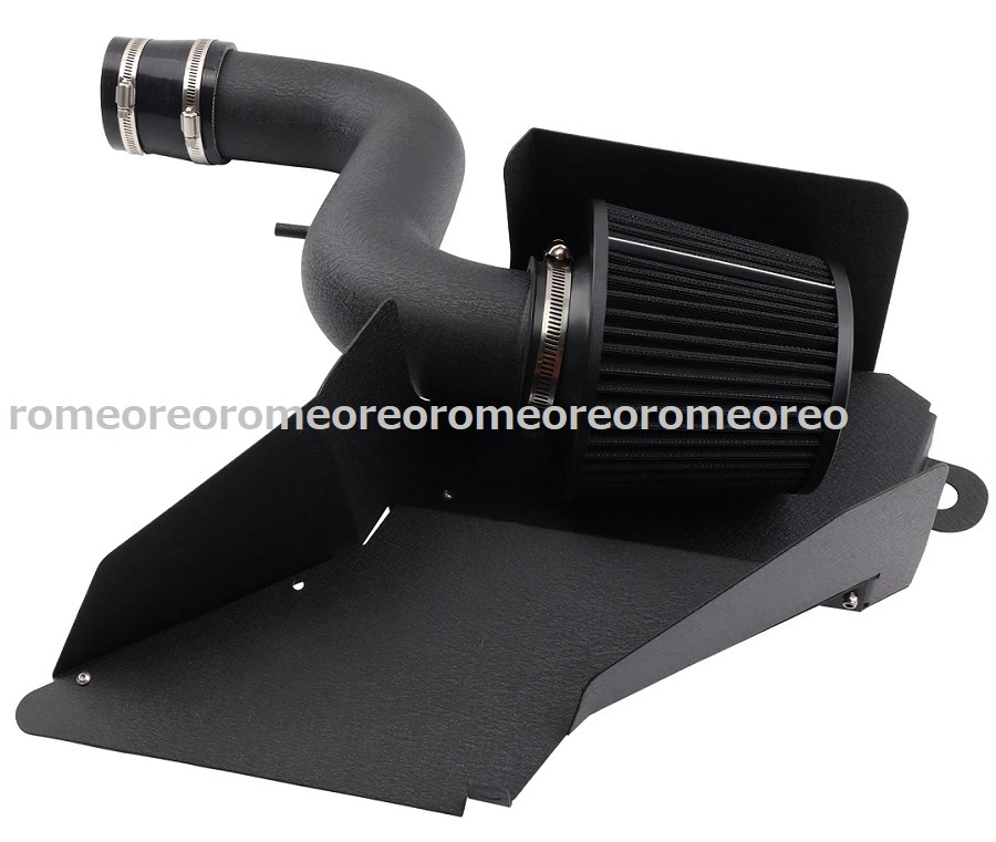 特価 VW ゴルフ 5 MK5 2005～2008 断熱版付き 1.4TSI ツインチャージャー エアクリーナー エアインテーク アルミ パイピング キット_画像2