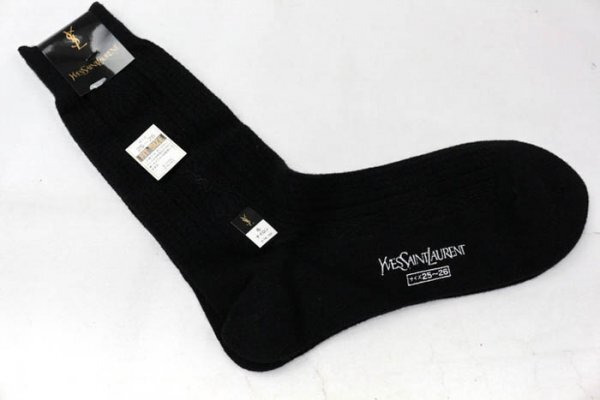 イヴサンローラン ダンヒル トラサルディ等 靴下 ブランド含む 6点 セット まとめ売り 大量 af1315_画像2