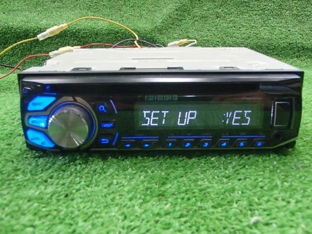 【青森発】中古 オーディオ カロッツェリア DEH-490 Pioneer CD テストOK AMのみ未テスト キズ汚れ有り 写真にある物のみ_画像1
