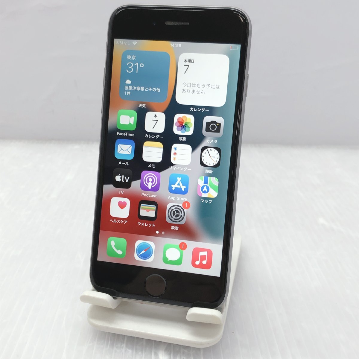 1円 初期化済み au Apple iPhone 6s A1688 32GB T019603の画像1