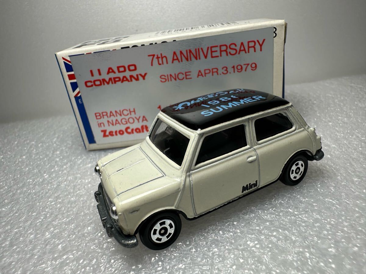 【稀少】トミカ ミニクーパー わんだあらんど特注 1986年青箱美品 トミカ アイアイアド ii ado わんだあらんど 特注BLMC ミニ