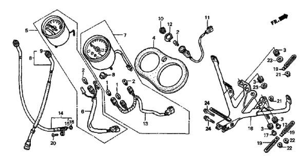 AC10 後期 純正 グリップ エンド x2 黒 15mm NSR50 HC06 NSR80 AC12 NS-1 バーエンド 流用 AB22 モンキー R AC08 NS50F　 / gr1/gr1_画像4
