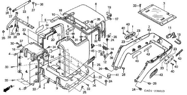 TA02 純正 オイルレベルゲージ 新品 ジャイロキャノピー TD01 ジャイロ X オイル センサー OIL タンク ユニット ゲージ GYRO エックス /gf0_画像8