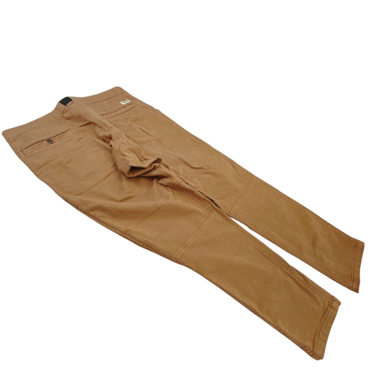 ■ ハリウッドランチマーケット フィールソーホット アクティブ パンツ メンズ 3 ブラウン ストレッチ 聖林公司 ハリラン H.R.MARKET ■_画像2