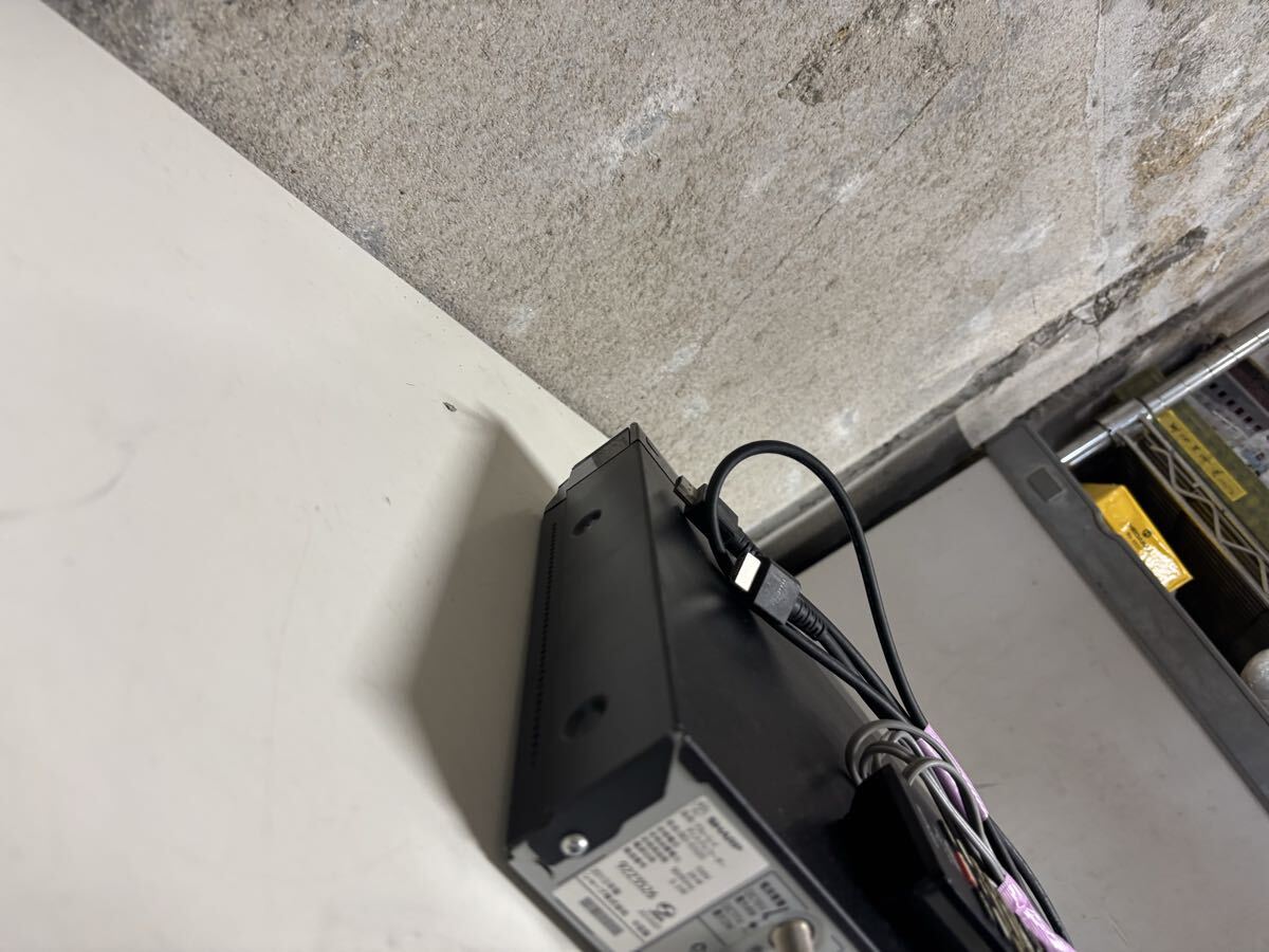 SHARP BD-S520 ブルーレイディスクレコーダー 動(dòng)作品　送料無(wú)料　HDMIケーブル付き　送料無(wú)料