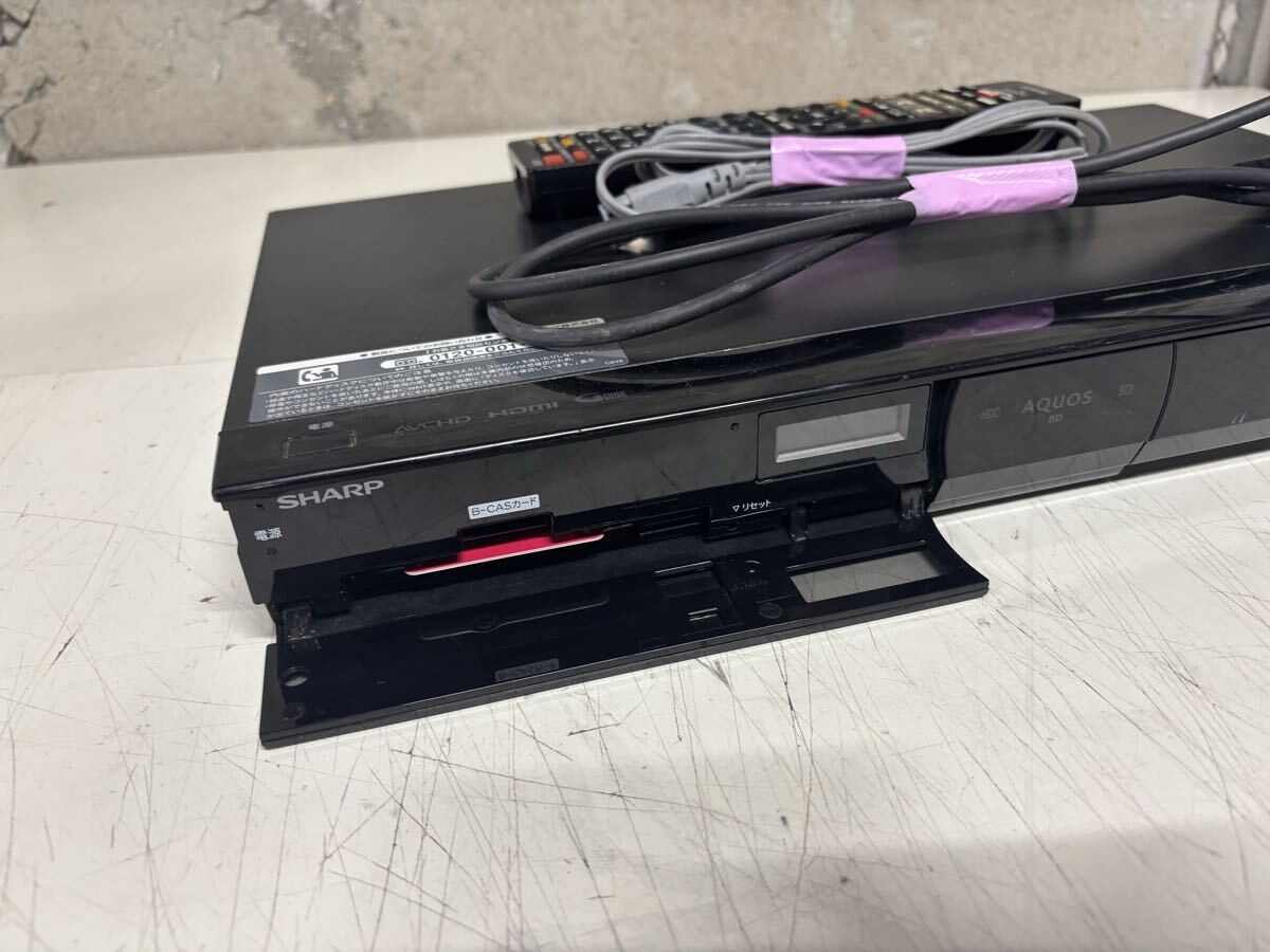 SHARP BD-S520 ブルーレイディスクレコーダー 動(dòng)作品　送料無(wú)料　HDMIケーブル付き　送料無(wú)料