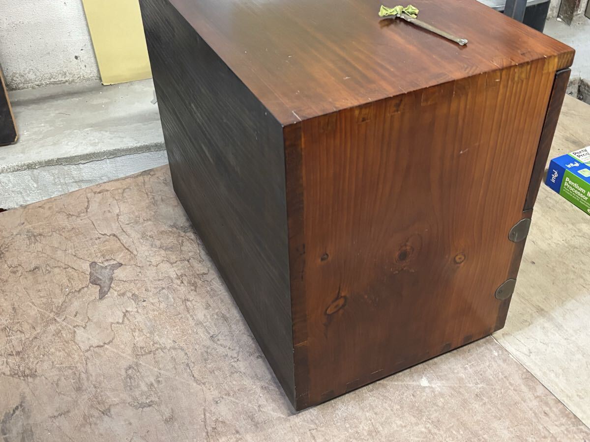  утро . изобразительное искусство van dachi времена комод утро . мебель античный ключ имеется Honshu только бесплатная доставка 