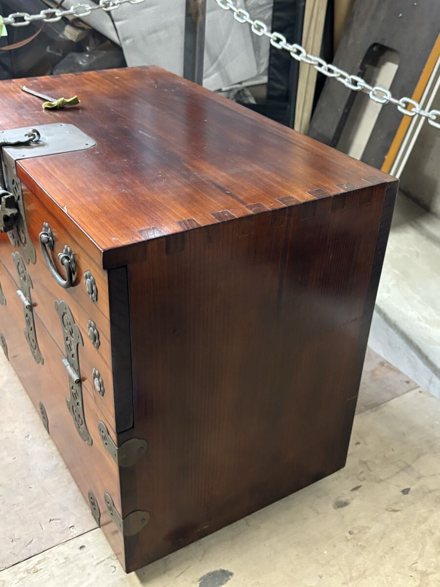  утро . изобразительное искусство van dachi времена комод утро . мебель античный ключ имеется Honshu только бесплатная доставка 