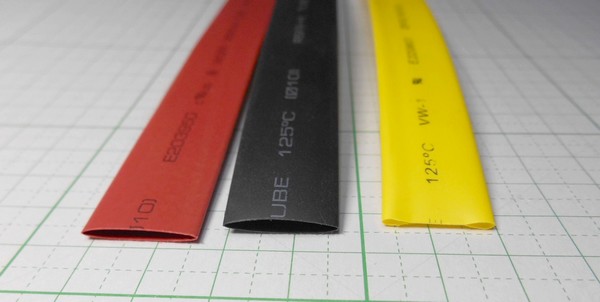 管理番号＝5G126　　　熱収縮チューブ　　　φ10mm　　　赤黒黄色　　　各1本(計3本）セット_画像3