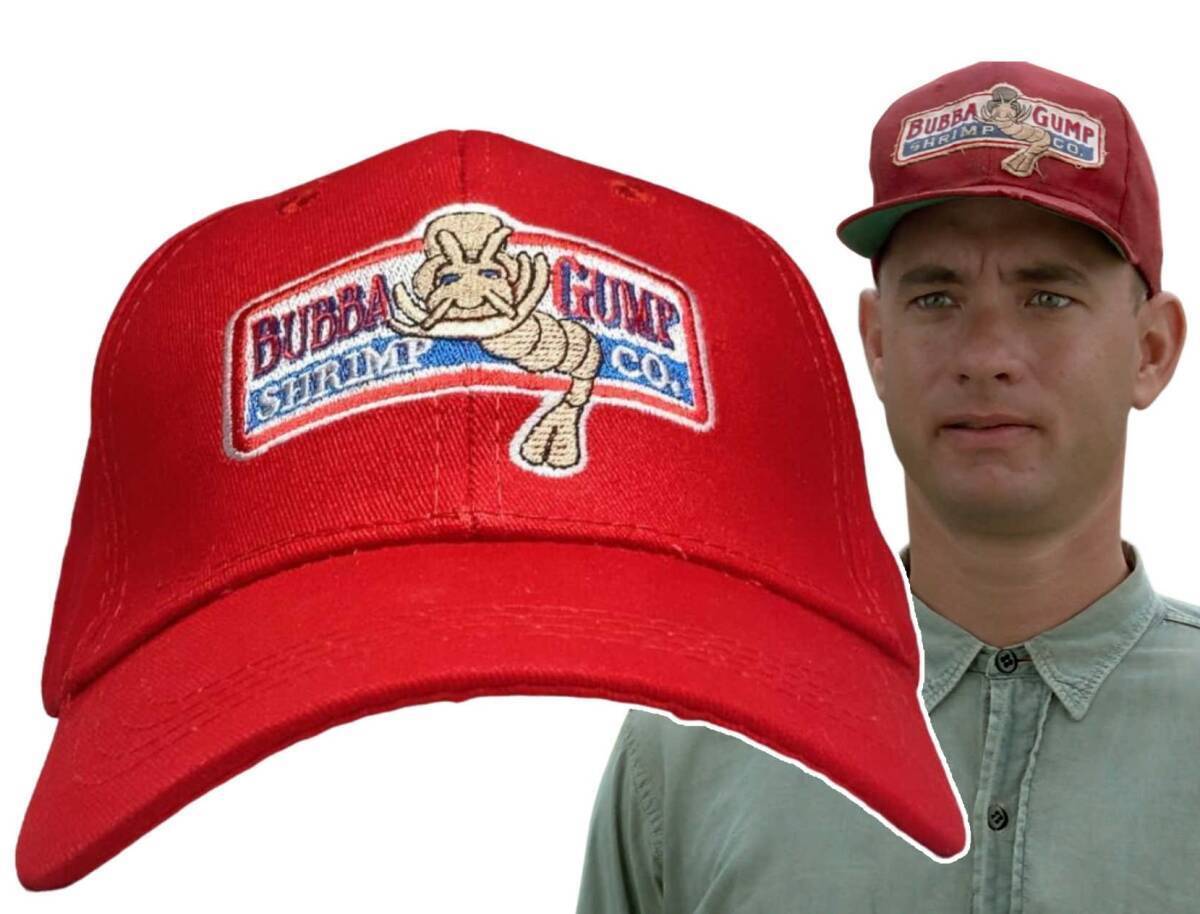 ★送料無(wú)料★「フォレスト?ガンプ/トム?ハンクス　ババ?ガンプ?シュリンプ/ババ?ガンプのエビ　帽子」 tface-g 【タグ：映畫】2