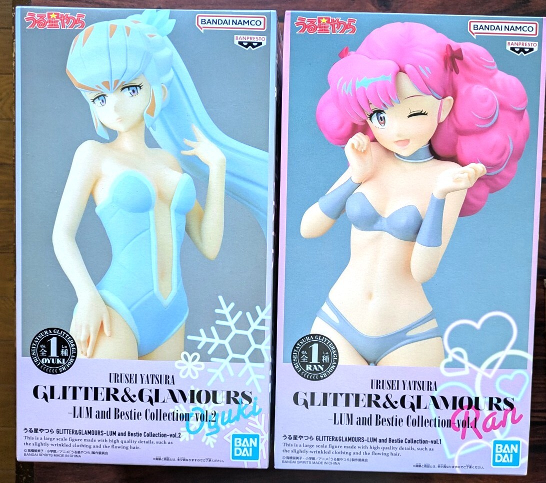 Urusei Yatsura GLITTER&GLAMOURS LUM and Bestie Collection.yuki& Ran 2 вид нестандартный 920 иен   Urusei Yatsura GLITTER&GLAMOURS LUM and Bestie Collection.yuki& Ran 2 вид нестандартный 920 иен