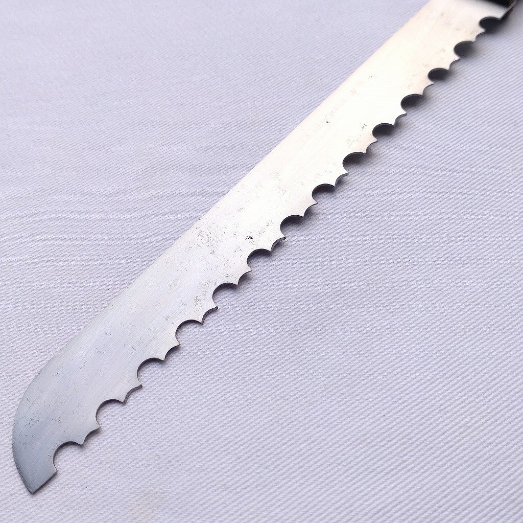 冷凍切り包丁 J.A.HENCKELS INTERNATIONAL ROSTFREI 刃長約210㎜ 洋包丁 冷凍庖丁 冷凍ナイフ ヘンケルス 庖丁 刃物 【2231】_画像3