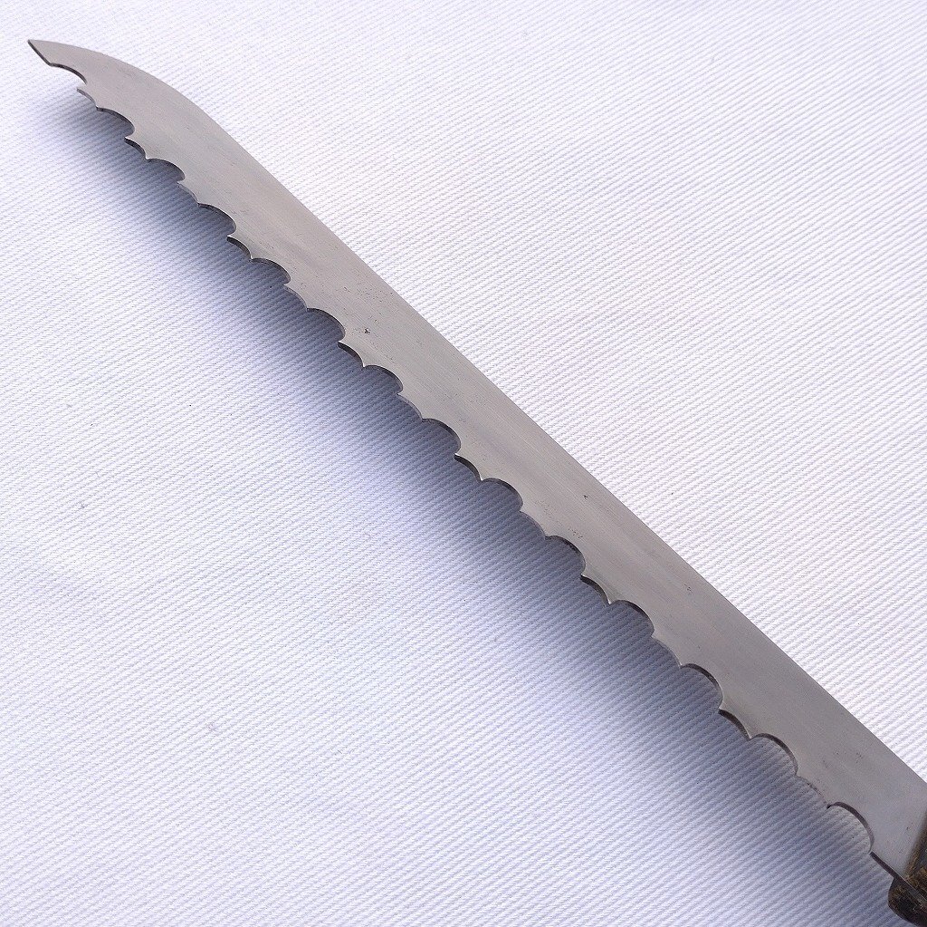 冷凍切り包丁 J.A.HENCKELS INTERNATIONAL ROSTFREI 刃長約210㎜ 洋包丁 冷凍庖丁 冷凍ナイフ ヘンケルス 庖丁 刃物 【2231】_画像7