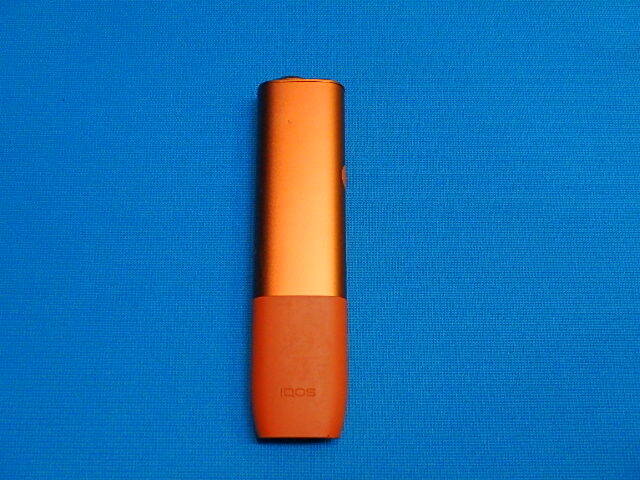 (nu-25-0528-3) ジャンク アイコス IQOS ILUMA ONE イルマ ワン オアシス M0004 オレンジ 電子タバコ 動作未確認 ジャンク 中古_画像1