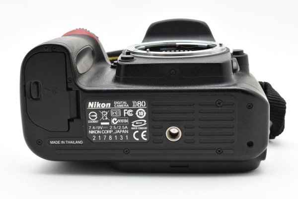 ★撮影枚数7,998枚・美品★Nikon ニコン D80 ボディ #20235MTT_画像8