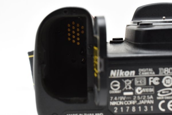 ★撮影枚数7,998枚・美品★Nikon ニコン D80 ボディ #20235MTT_画像9