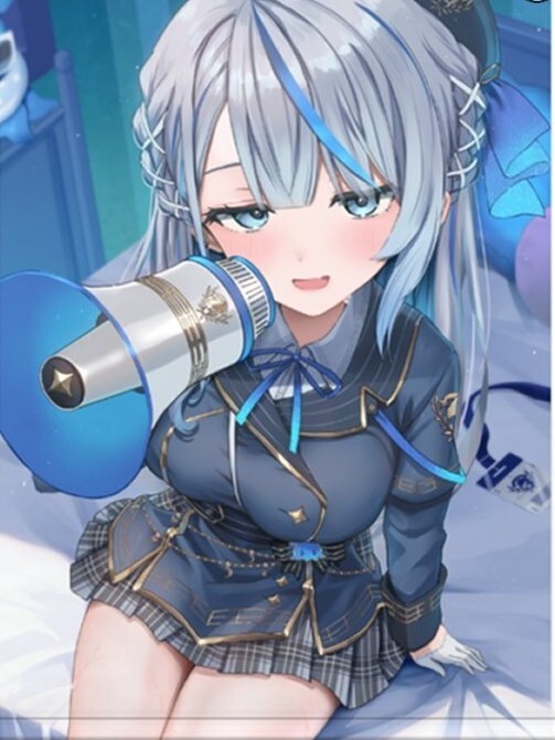 雨海ルカ B2タペストリー WeatherPlanet C106 コミケ ホロライブ 沙花叉クロヱ_画像1